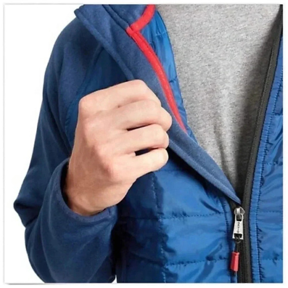 Orvis Mixed Media quilted full zip hybrid jacket - Picture 3 of 13